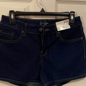Jessica Simpson Midnight Blue Jean Shorts